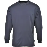 Portwest Base Layer harmaa tekninen pitkähihainen aluspaita