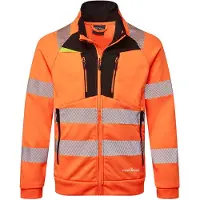 Portwest DX477 Hi-Vis oranssi/musta huppari