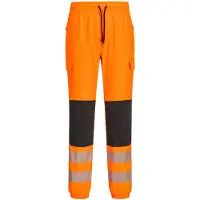 Portwest KX346 Hi-Vis LK2 Flexi oranssi/musta työverkkarit