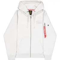 Alpha industries Collegetakki hopeanharmaa / musta