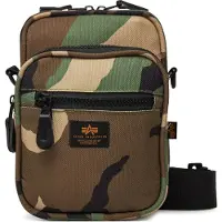 Alpha industries Label Messenger Bag S - Green - ONE SIZE