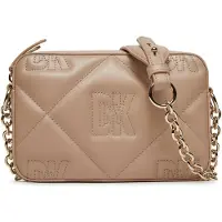 DKNY Crosstown Crossbody-laukku Nahka 20 cm Vaaleanpunainen