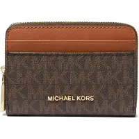 Michael Kors Jet Set - Lompakko ruskea