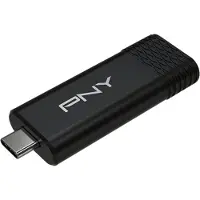 PNY PRO Elite V3, 2 TB, USB Type-C, 3.2 Gen 1 (3.1 Gen 1), 1000 MB/s, Liuku, Musta (P-FD2TBPROV3C-GE)