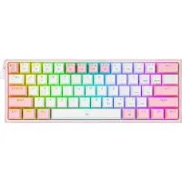 Redragon K617 Fizz RGB white/pink