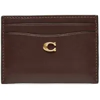 Coach Essential Card Case - Brown - ONE SIZE