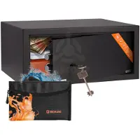 Brihard Laptop K Black Pearl Kassakaappi kannettavalle tietokoneelle