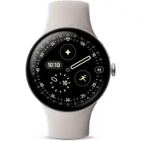 Google Pixel Watch 4 älykello 45 mm WiFi (hopea/posliini)