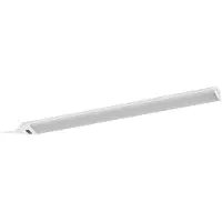 Osram LED-kaapinalusvalaisin Linear Angle, valkoinen, anturi, 35 cm Angle Frameless, himmennettävä, Valkoinen/opaali, Keittiö, Alumiini
