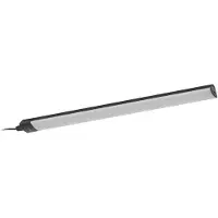 Osram LED-kaapinalusvalaisin Linear Angle, musta, anturi, 35 cm Angle Frameless, himmennettävä, Musta, Keittiö, Alumiini