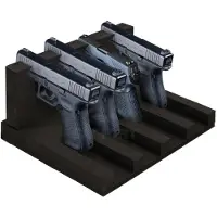 Brihard 4-guns 3D Foam Holder Aseen teline