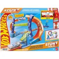 Hot Wheels Stunt Tracks Corkscrew Jump Champion Autorata