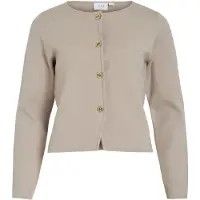 Vila Vizarah L/S Cardigan/Ka - Cream - XL