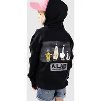 A.Lab Heist Kids Huppari black Koko M