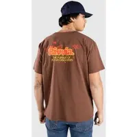 Rivvia Projects Floral Pursuit T-Paita ruskea, S
