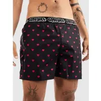 Empyre Red Hearts Loose Bokserit black Koko M