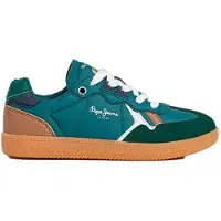 Pepe Jeans for boy. PBS000001 Shoes Ball One green (37), Flat, Laces, Casual, children's fashion