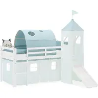 Hobby Hall Parvisänky, Home, 207.5x228x217.5 cm, valkoinen ja vihreä