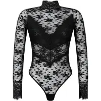 Hunkemoller Jude Ls Body - Black - L
