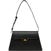 Coccinelle Dew Medium Shoulder Bag - Black - ONE SIZE
