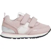 Pepe Jeans for girl. PGS400003 Dublin Fame Sneakers pink (24), Flat, Velcro, Casual, children's fashion