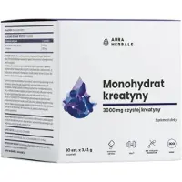 Aura Herbals Kreatiinimonohydraatti 3000 mg - 30 pussia