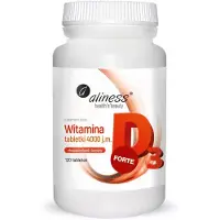 Aliness D3-vitamiini FORTE 4000 IU - 120 tablettia - 120 tablettia
