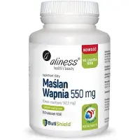 Aliness Kalsiumbutyraatti 550 mg (Natriumiton) - 100 tablettia - 100 tablettia