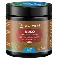 Emspit ChemWorld DMSO 90% geeli Aloe Veran kanssa - 120 ml