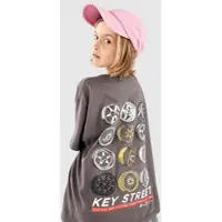 Key Street Wheels Kids T-paita harmaa, S