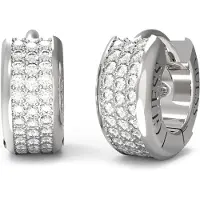 GUESS Stylish hopeanväriset korvarenkaat JUBE04583JWRHT/U