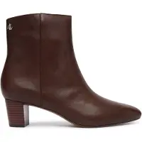 Ralph Lauren Demi Calfskin Bootie - Brown - 38