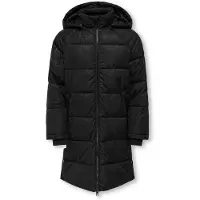Kids Only Kogmia L/S Aop Puffer Coat Otw - Black - 128