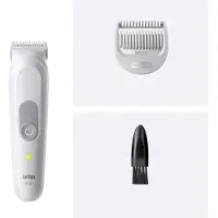 Braun Series 3 BG3530 märkä- ja kuiva-ajoon -vartalotrimmeri, harmaa