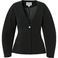 Pieces Pckamil Ls Fitted Blazer Noos Bc - Black - XL