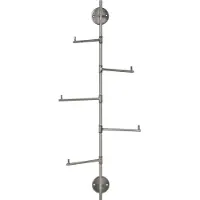 House Doctor Knagerække, Hdflex, Sølv Finish - Silver - ONE SIZE