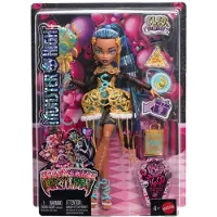 Monster High Scary Sweet Birthday Cleo De Nile Doll In Party Dress With Balloon & Gift - Gold - ONE SIZE