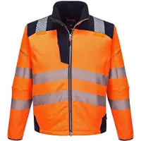 Portwest T402 oranssi/sininen softshell-huomiotakki