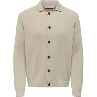 Only & Sons Onsjacob Reg Ls Cardigan Knit - Cream - XL