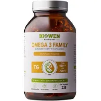Biowen Omega 3 Family TG - 225 kapselia
