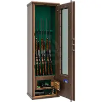 Metalk SCRIGNO 1735034BS NUT K luksustason asekaappi lasilla