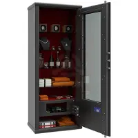 Metalk SCRIGNO 1736540A K luksustason kaappi lasilla