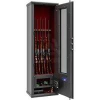 Metalk SCRIGNO 1735034B K luksustason asekaappi lasilla