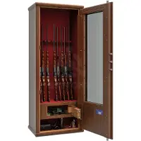 Metalk SCRIGNO 1736540BS CHERRY K luksustason asekaappi lasilla