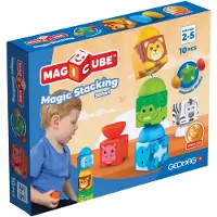 Geomag Magicube Stacking Safari rakennussetti