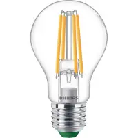 Philips Ultra-Efficient - LED hehkulamppu - muoto: A60 - kirkas viimeistely - E27 - 2,3 W (40 W vastaava) - luokka A - lämpimän valkoinen valo - 27...