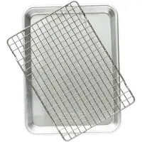 Nordic Ware Naturals Quarter Sheet Med Stativ - Silver - 30X22X2.8CM