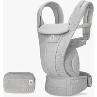 Ergobaby Omni Deluxe Kantoreppu Verkkokangas, Pearl Grey