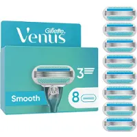 Gillette venus Smooth Razor Blades 8 kpl