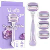 Gillette Comfortglide Breeze razor 4 razor blade refills 4 kpl